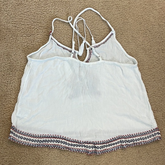 Patrons of Peace Embroidered Boho Flowy Blouse. Women’s Size L - Picture 3 of 5